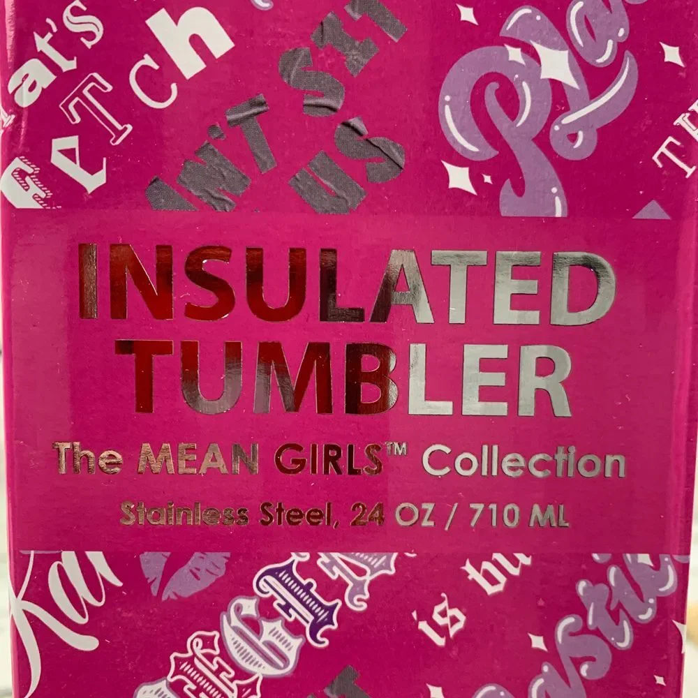 Mean Girls‎ x Dragon Glassware A Little Bit Dramatic Insulated Tumbler 24oz NIB